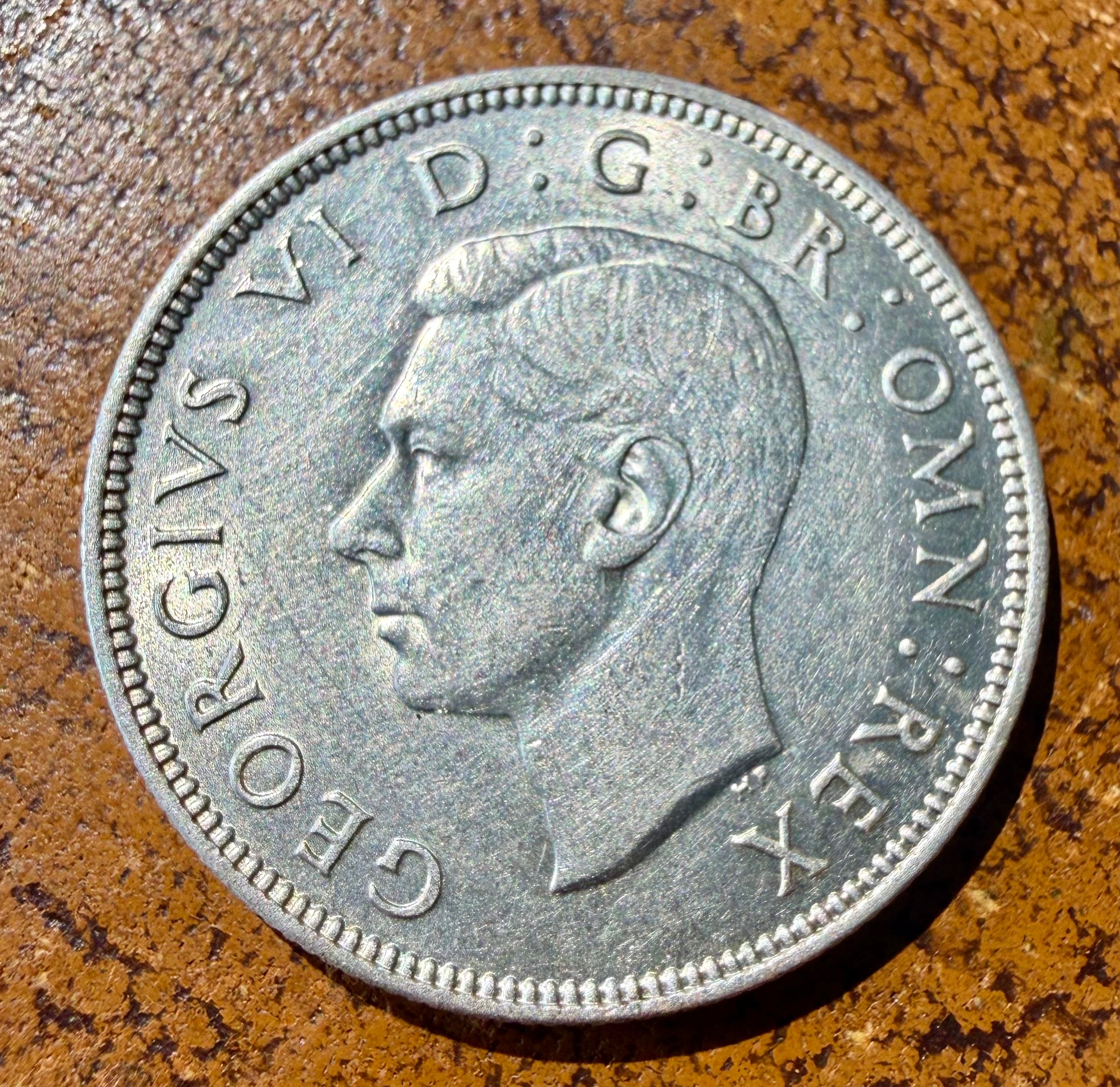 1940 George VI Silver Two Shillings