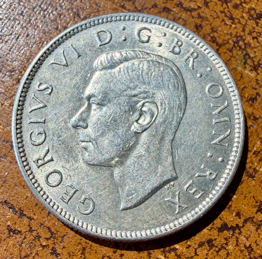 1945 George VI Silver Two Shillings