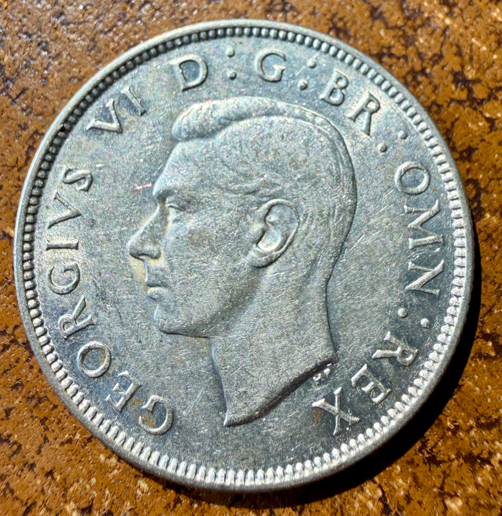 1944 George VI Silver Two Shillings