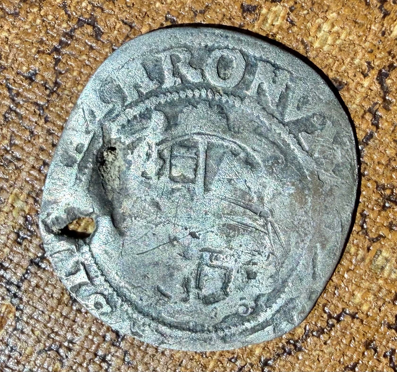 Charles I Silver Halfgroat Mintmark (R) 1644-45 Tower Mint Parliament Issue S.2833