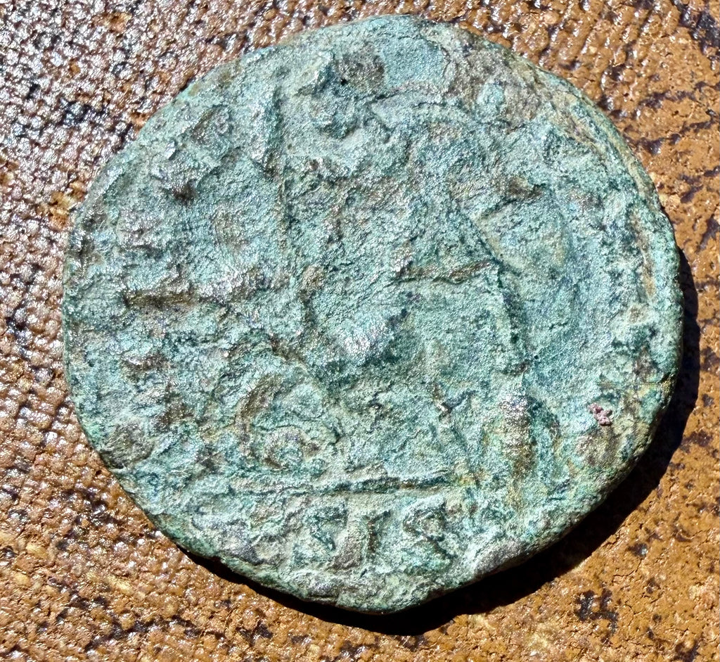 Constantius II AE 3 Siscia Mint Fallen Horseman Roman Coin (Copy)