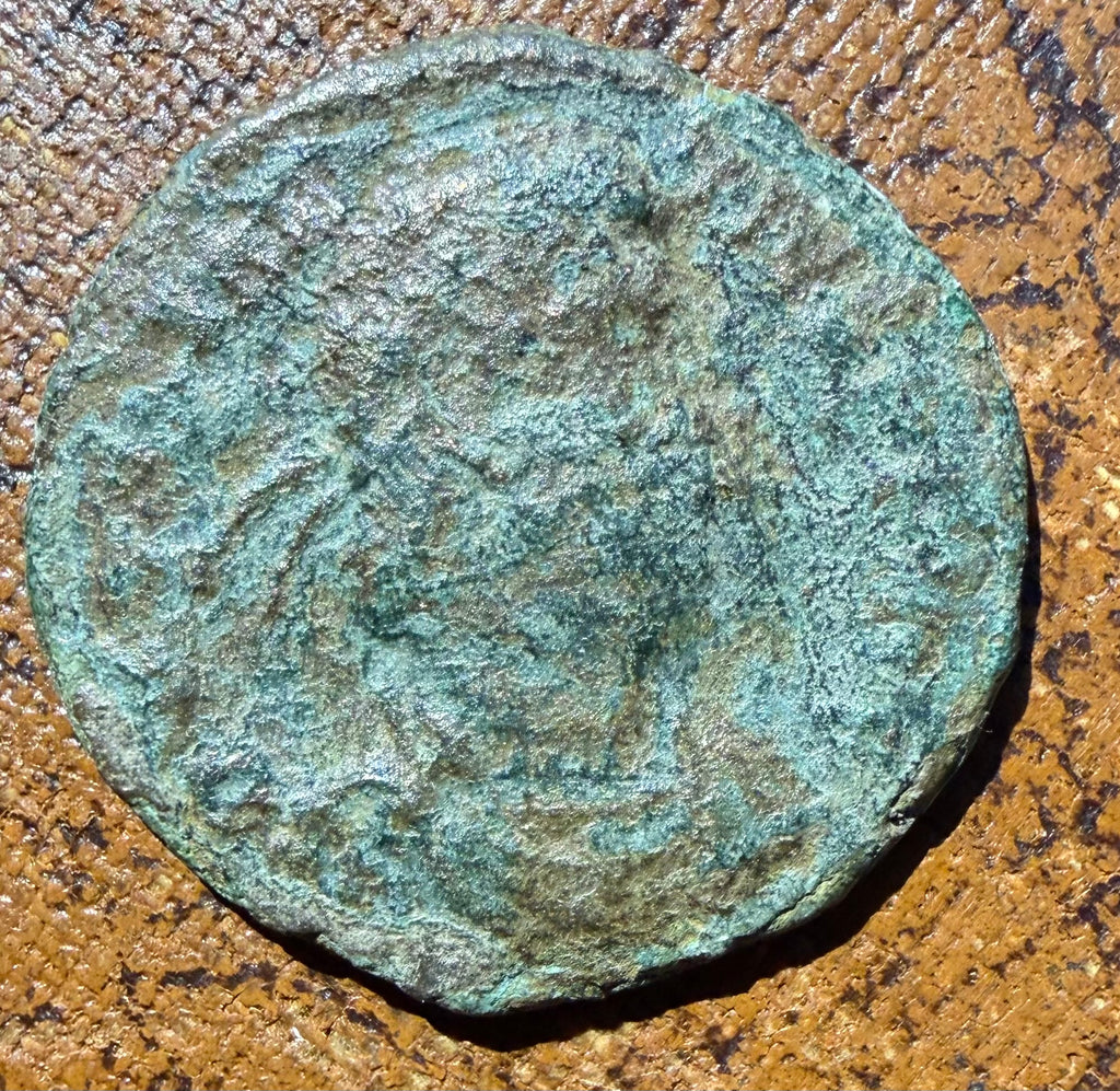 Constantius II AE 3 Siscia Mint Fallen Horseman Roman Coin (Copy)