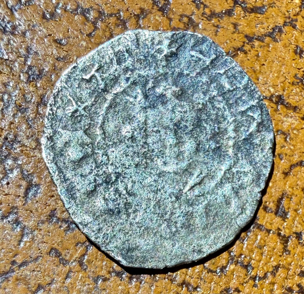 Edward III Silver Farthing EDWARDUS REX AN London Mint 1327-1377 Hammered Coin