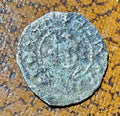 Edward III Silver Farthing EDWARDUS REX AN London Mint 1327-1377 Hammered Coin