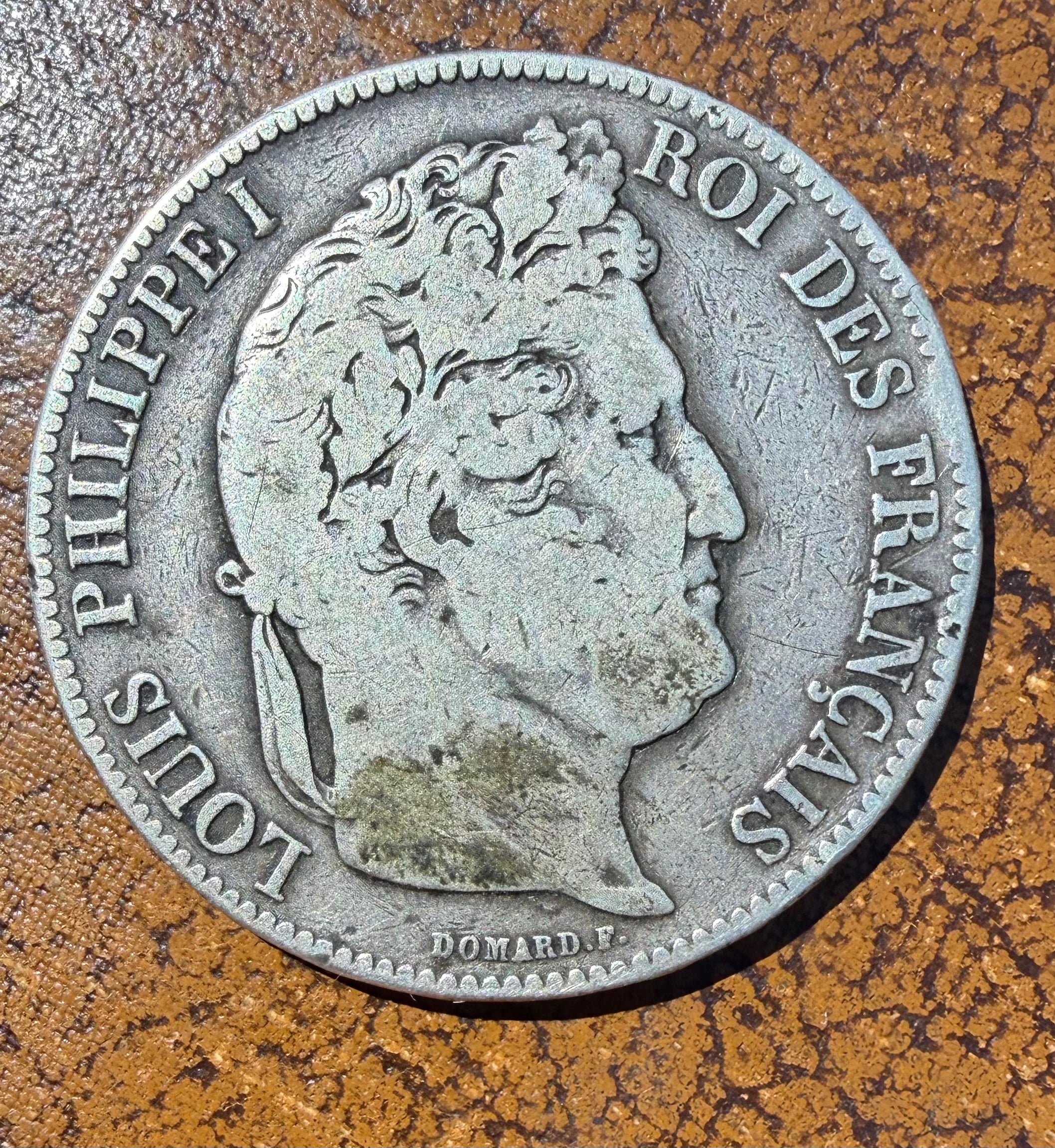 France 1842-A Silver 5 Francs - Louis-Philippe I - Paris Mint