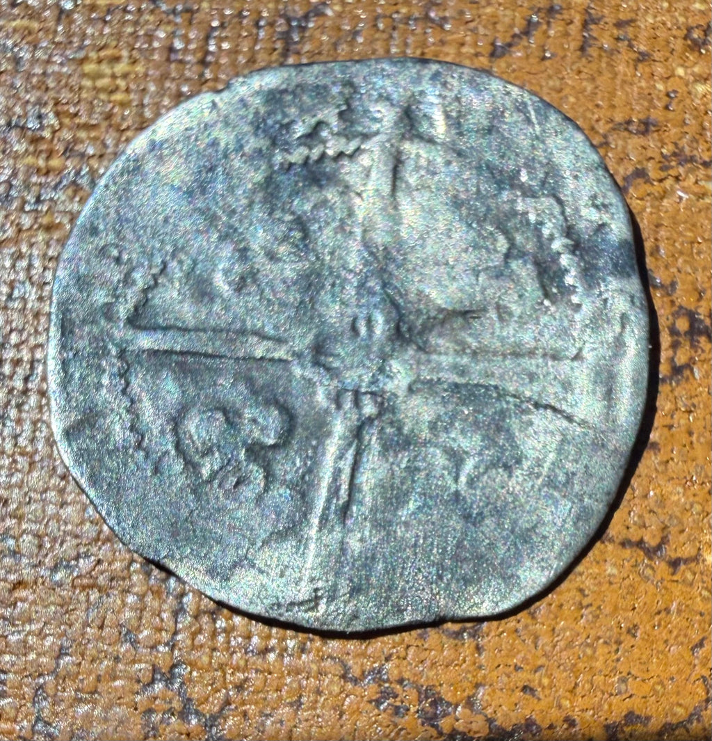 Edward IV Hammered Silver Penny - York Mint - Archbishop Neville (G & Key) S.2063