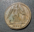 Constantinopolis Victory on Prow AE3 Siscia Mint (BSIS) AD 330-335