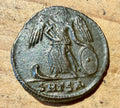 Roman Bronze Coin - Constantinopolis Commemorative AE3 (c. AD 330–335) SMTSA