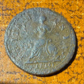 1720 George I  Farthing Coin-detector find