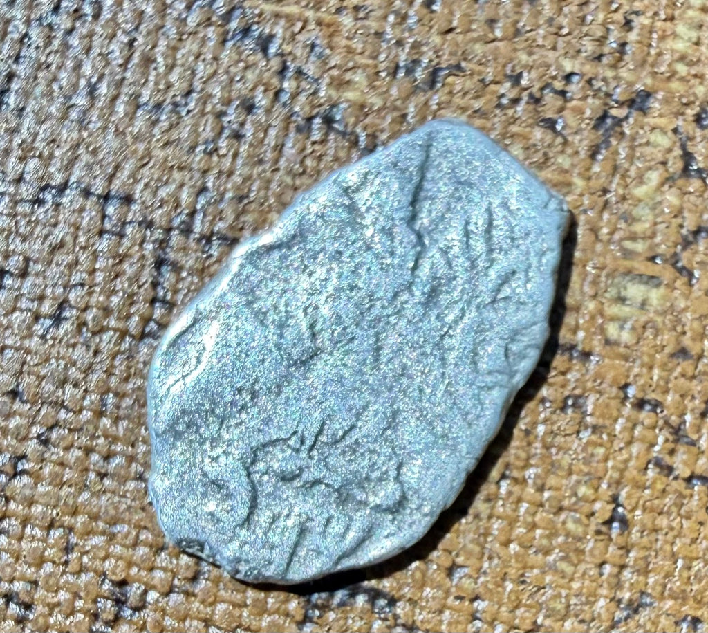Tsar Peter I "The Great" Silver 1 Kopek Wire Coin (c. 1698–1717)
