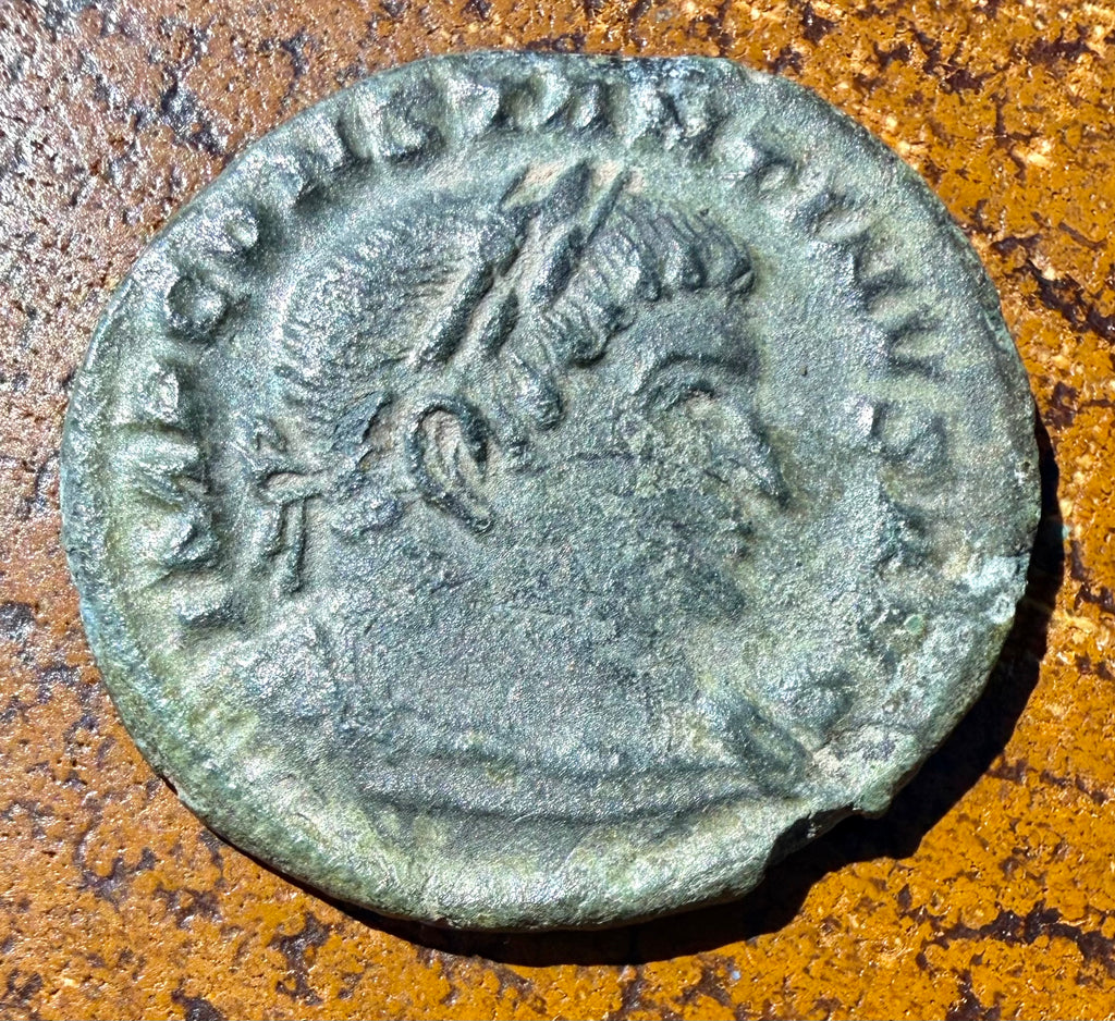 Constantine I The Great (AD 310-313) Bronze Follis - Sol Bust Reverse-scarce