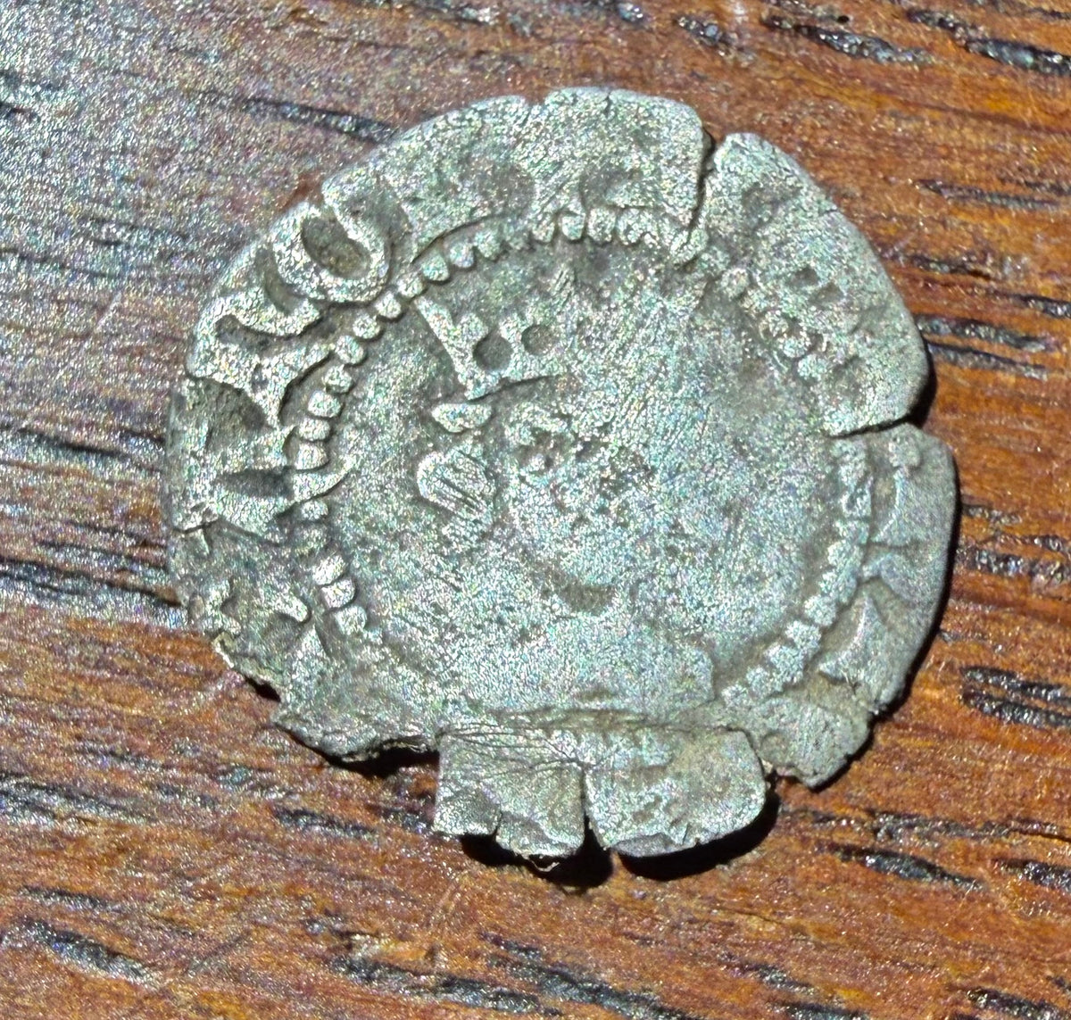 Henry VI Silver Halfpenny 1422–1430 – Annulet Issue, London Mint (Obv Saltires)