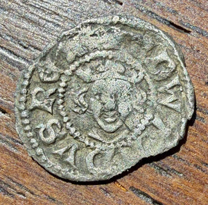 Edward II Silver Farthing 1310-14 London Mint - Class 11 Crown N Withers 30