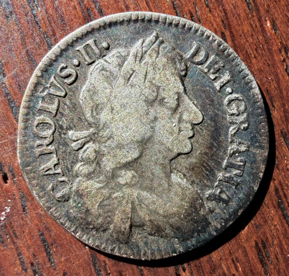 1679 Maundy Fourpence, Charles II