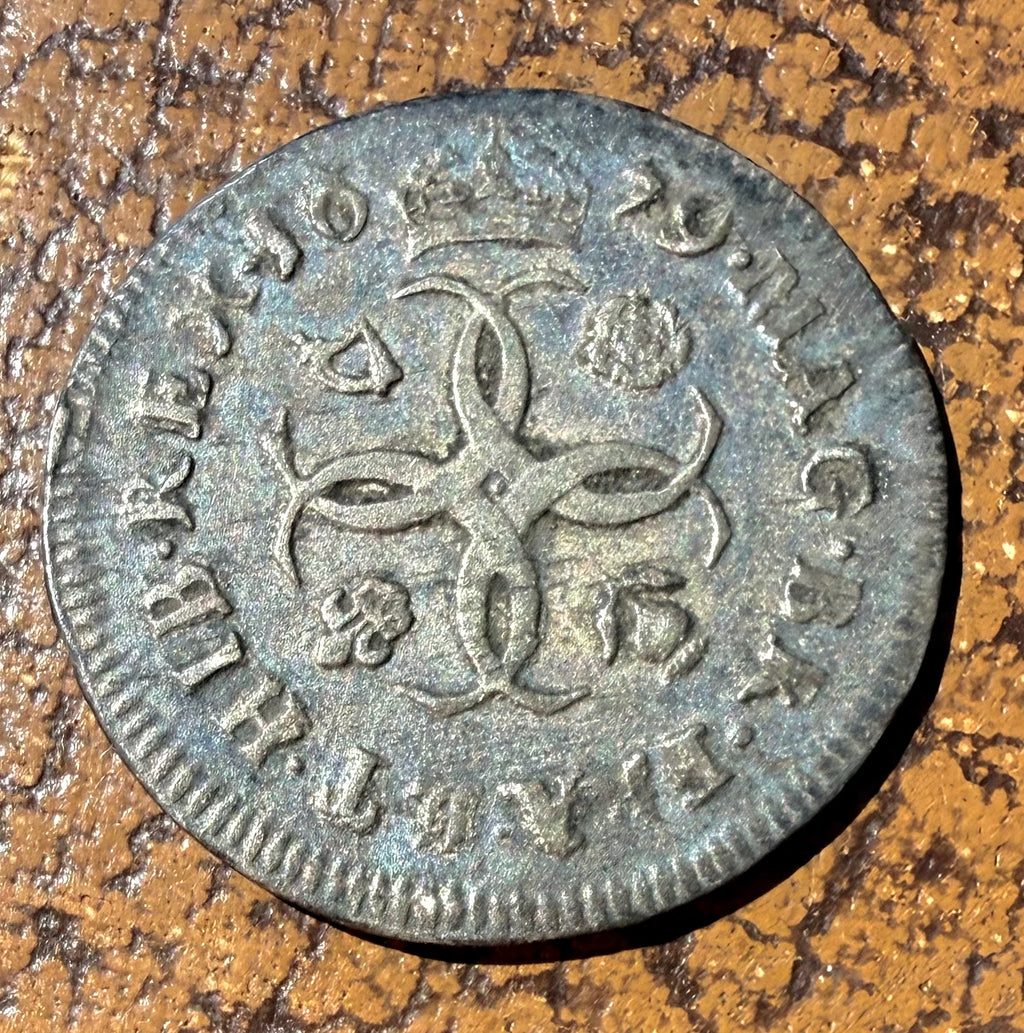 1679 Maundy Fourpence, Charles II