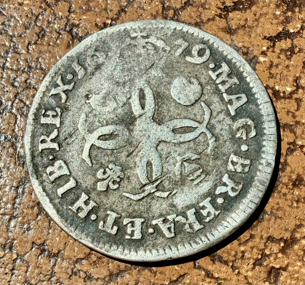 1679 Maundy Fourpence, Charles II
