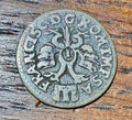 GERMAN STATES Free City of Bremen 1747 1 Groten Silver Coin - Key of St Peter