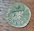 Medieval Livonian Order Silver Coin Converted Mount – Reval Mint (c. 14th–15th C