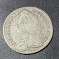 1745 George II Silver Halfcrown LIMA