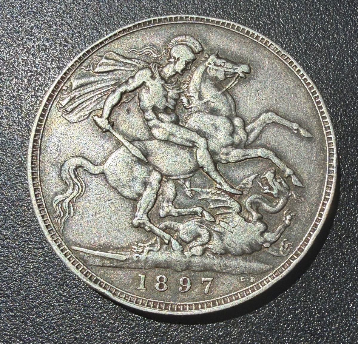 Queen Victoria Crown 1897 LX