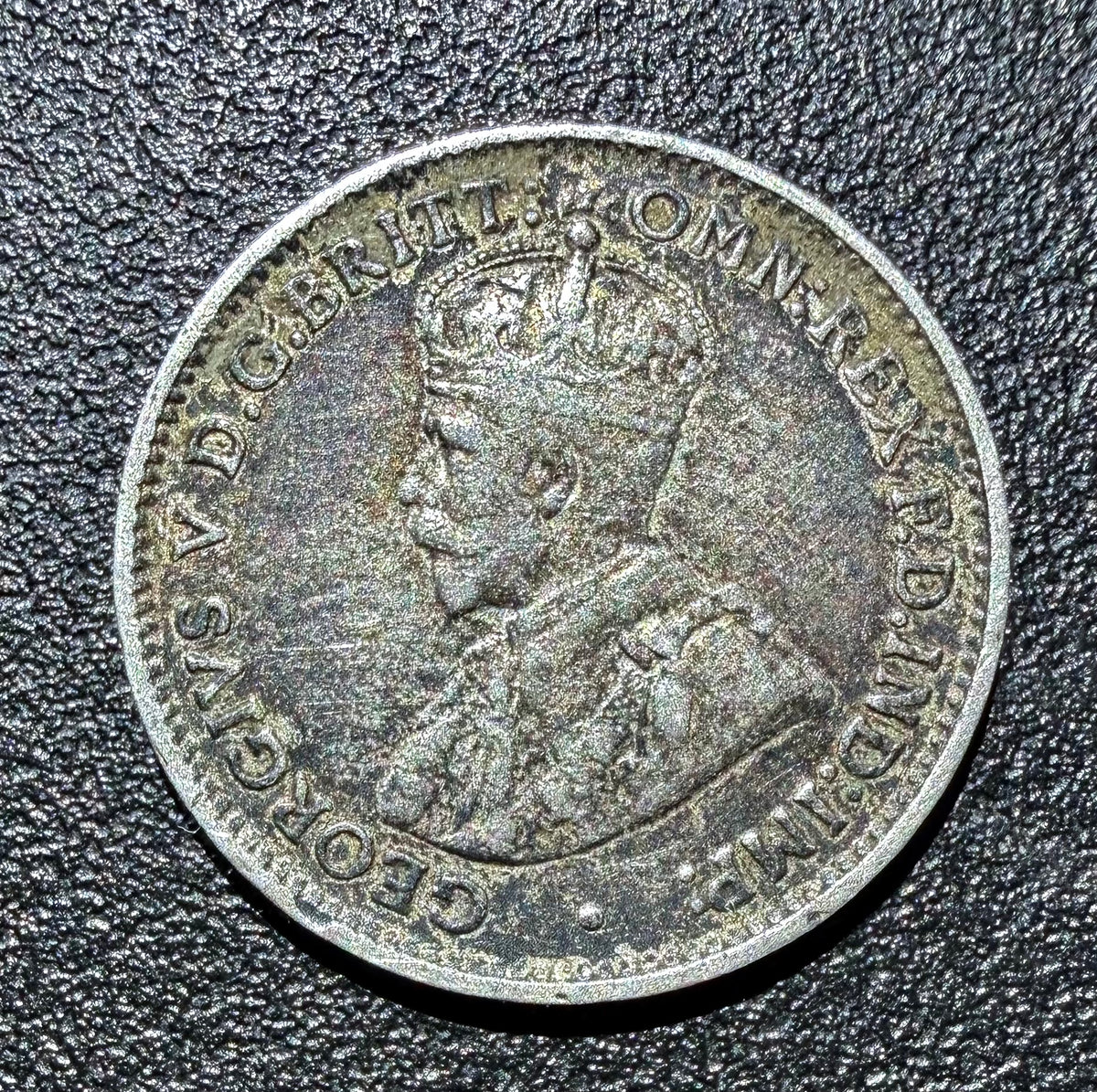 1918-M Australia Silver Threepence - George V