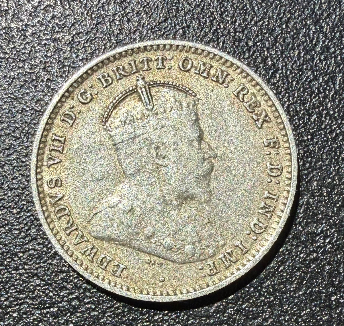 1910 Australia Silver Threepence - King Edward VII