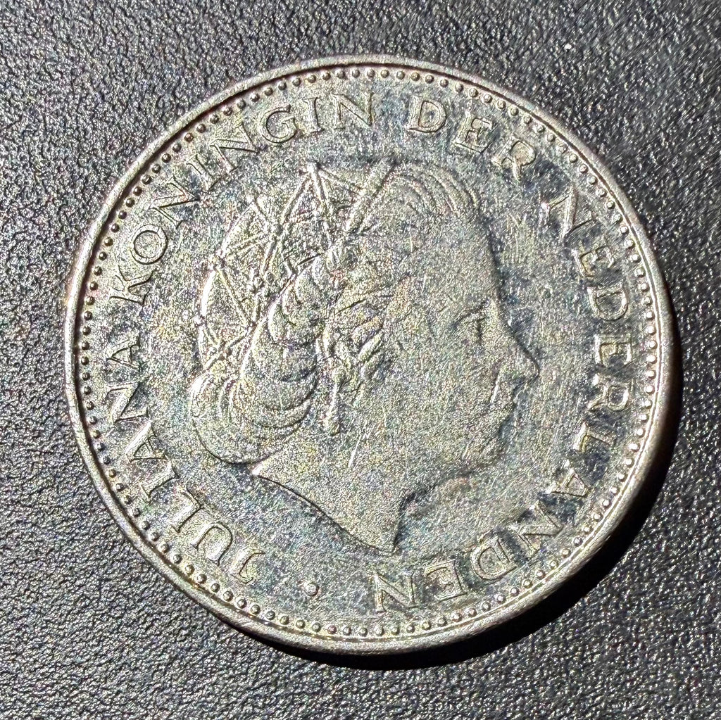 1980 Netherlands 2 1/2 Gulden - Queen Juliana - Rijksdaalder - High Grade