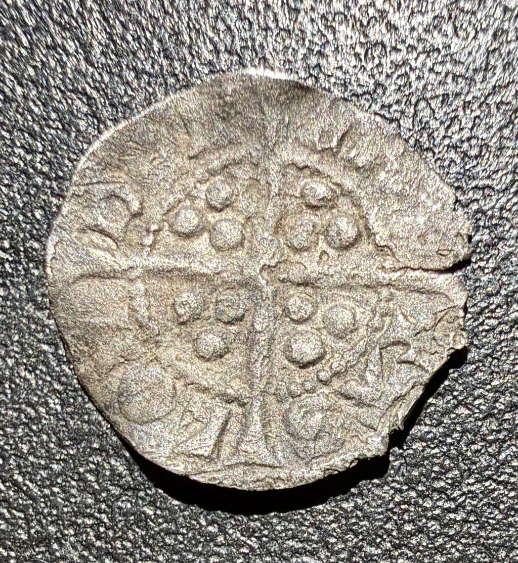 Edward I Silver Farthing Class 10cf Stop after REX ,London, Withers 28 S1450