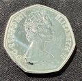 1971 UK 50p Fifty Pence Coin - Britannia - PROOF