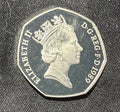 1989 United Kingdom Britannia Large 50p Proof Coin