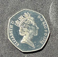 1992 United Kingdom Britannia Large 50p Proof Coin
