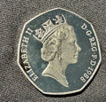 1988 UK 50p Fifty Pence Coin - Britannia - PROOF