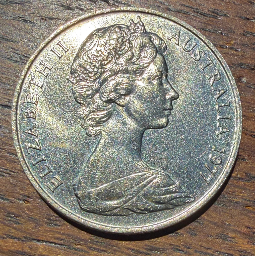 Australia Twenty Cents 1977-UNC