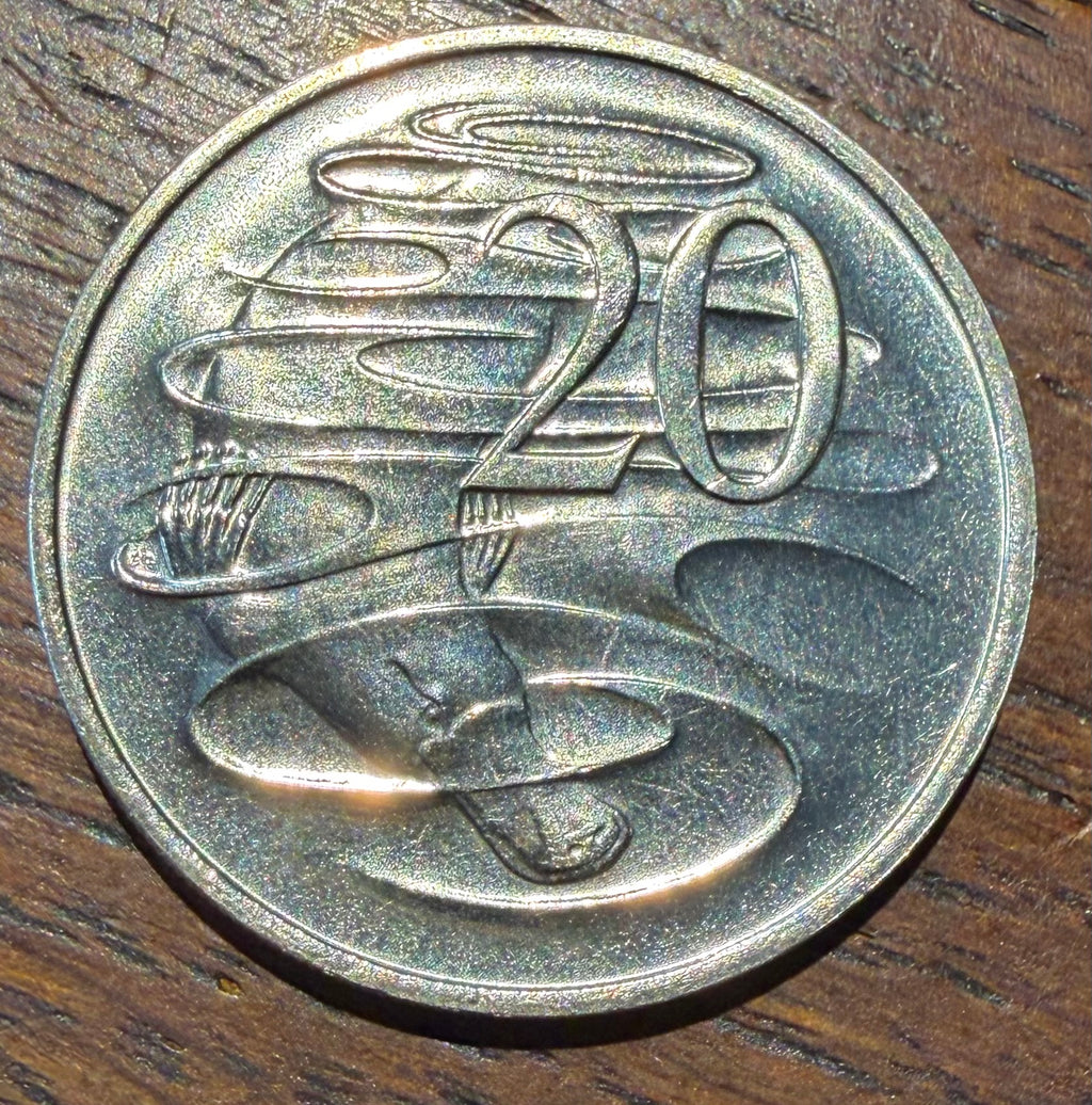 Australia Twenty Cents 1977-UNC