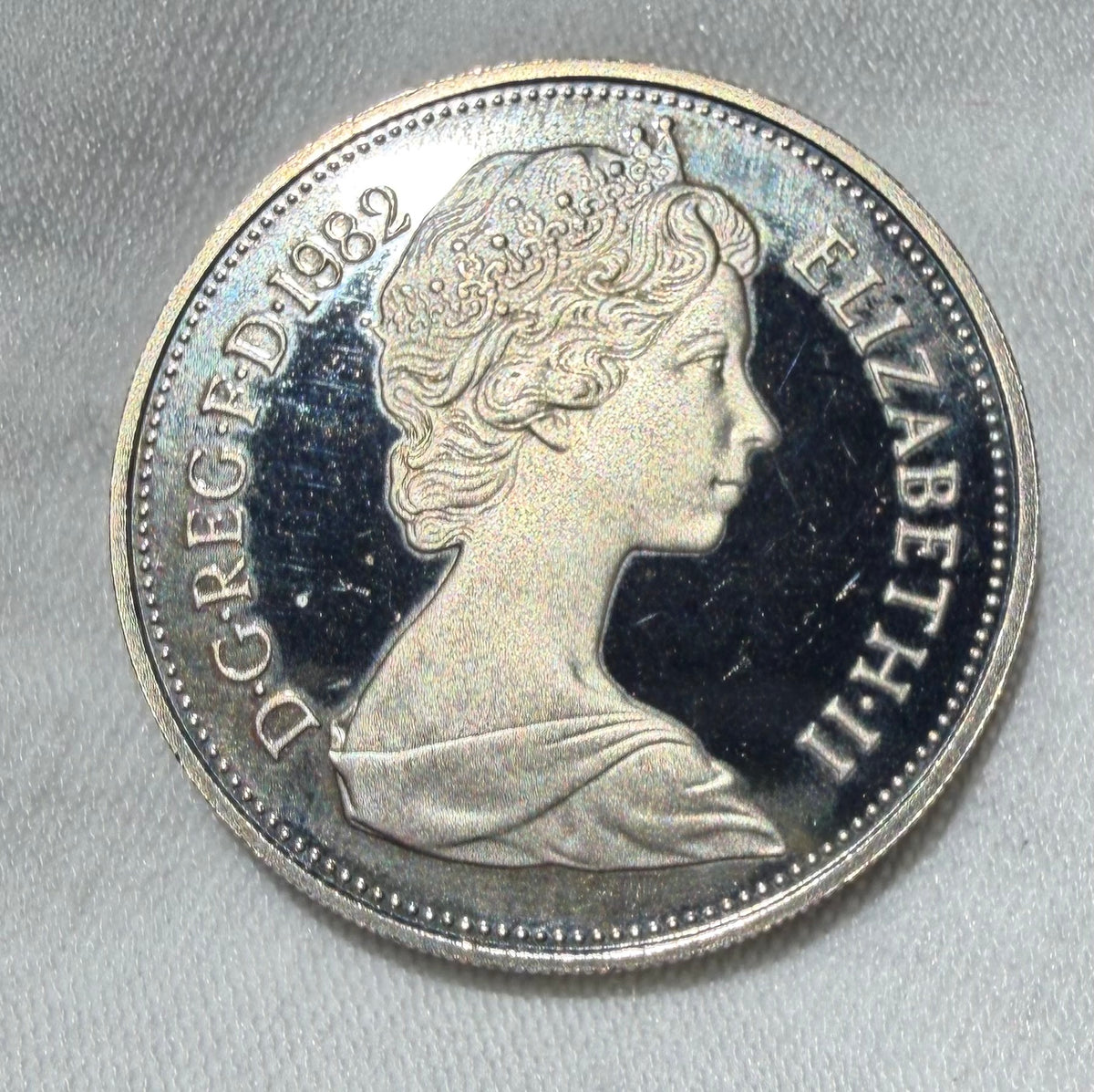 1982 Proof Ten Pence