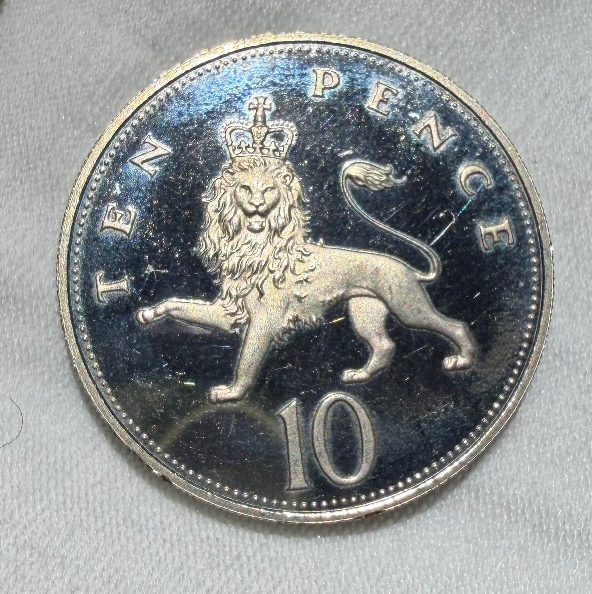 1982 Proof Ten Pence