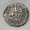 Edward I Farthing _ Class 1c- EDWARDVS REX / LONDONIENSIS- S.1443A-repaired