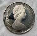 1982 PROOF 5p Crowned Thistle Five Pence Coin