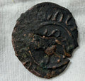Cilician Armenia walking lion Æ Kardez - king Levon II (1270-1289 AD)