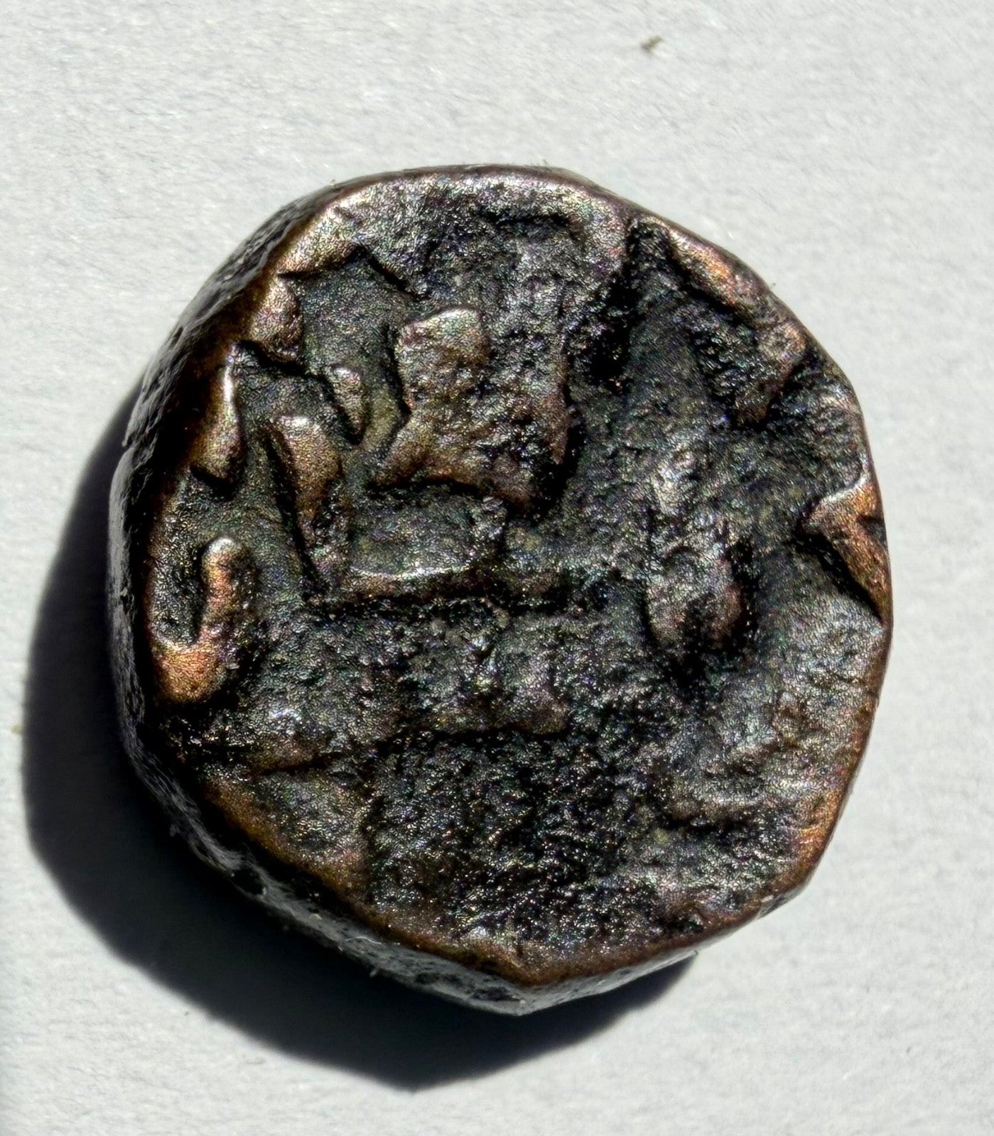 INDO-PARTHIANS. Gondophares (circa 40-5 BC). Ae11 , Pathankot