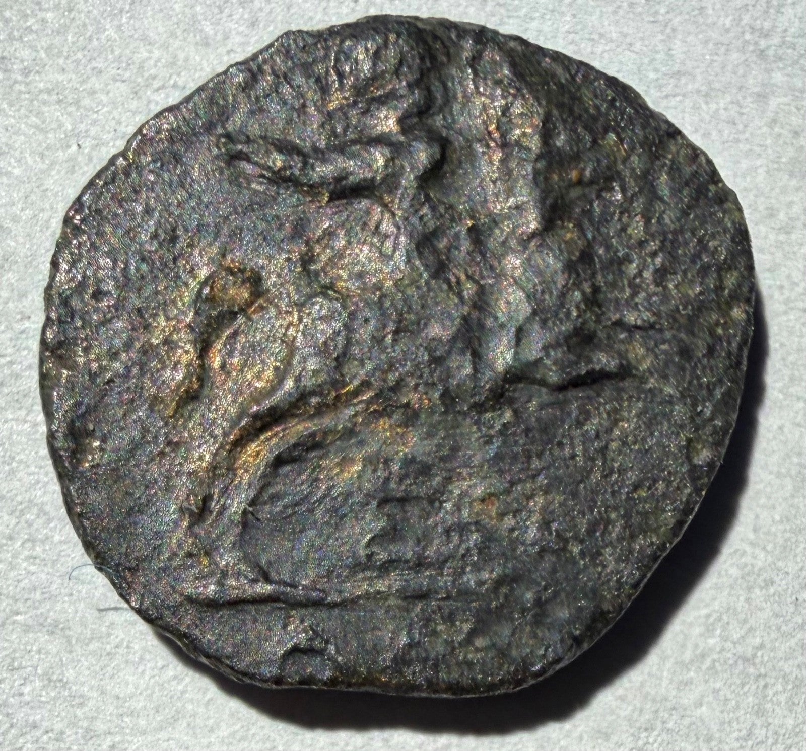 Philip V (221–179 BC) AE20-Herakles/ Naked horseman