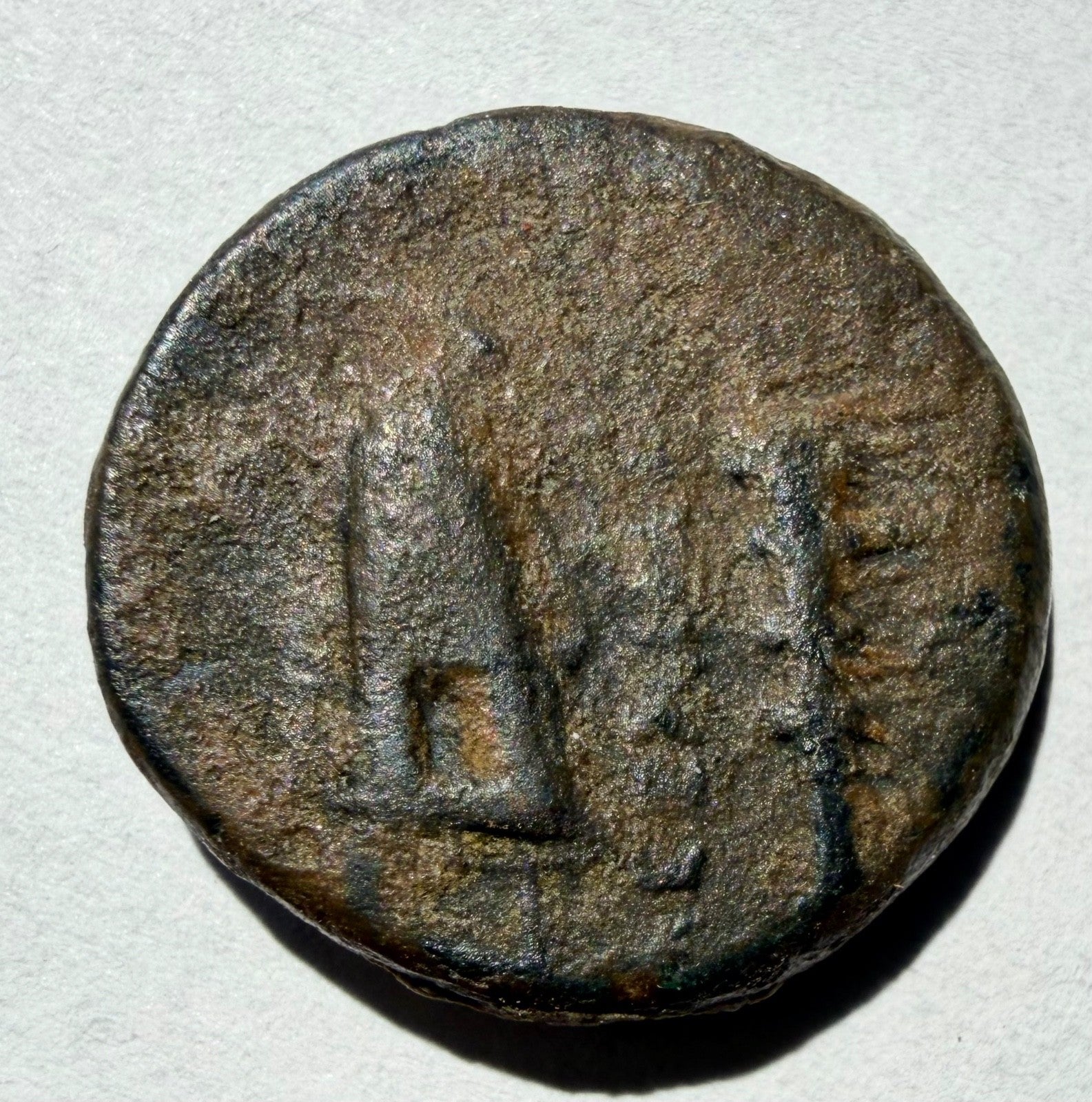 Alexander III AE20-HerculesBow in quiver on the left, club on right, Sears 6739