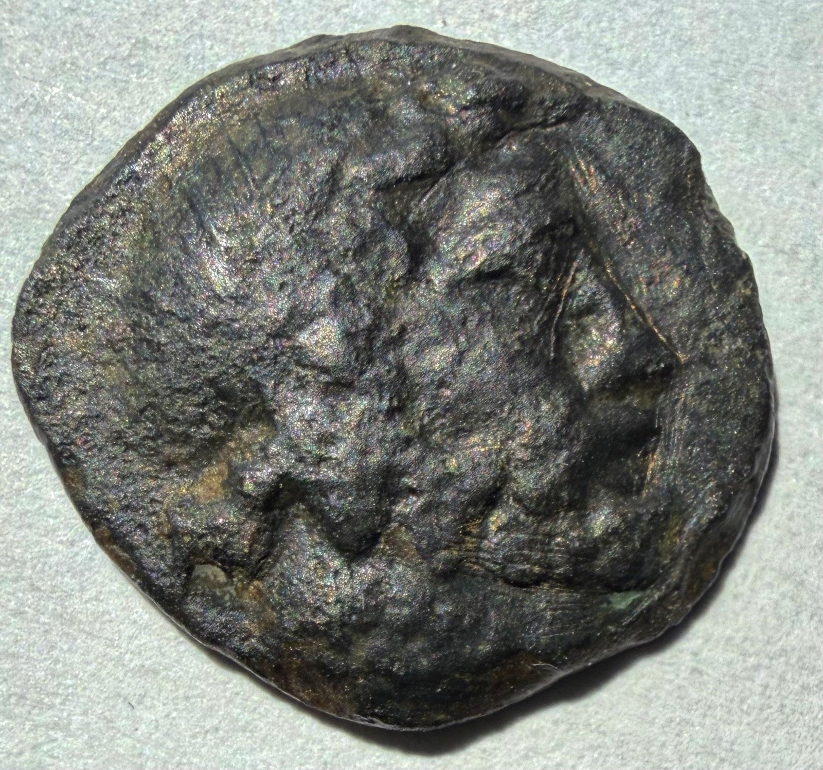 Philip V (221–179 BC) AE20-Herakles/ Naked horseman