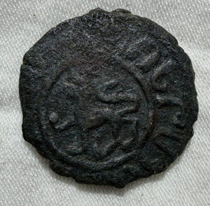Armenia(Cilicia) 1270-1289 LEVON II KARDEZ Lion, cross stars