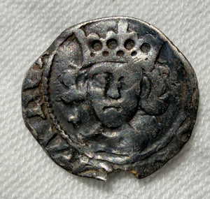 Edward IV penny-second reign. Durham two lis at neck S2166