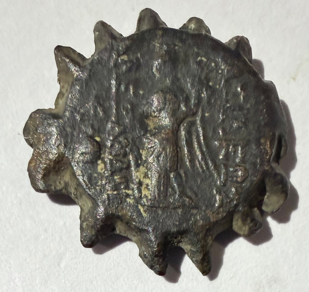 Ancient GREEK Coin Seleucid King ALEXANDER II ZABINAS Dionysus Winged Tyche