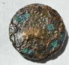 Cyrenaica AE13-Hare right and crab