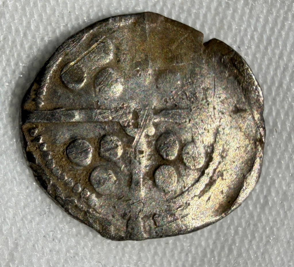 Edward IV penny-second reign. Durham D and V by neck S2123