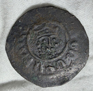 Cilician Armenia Æ Tank - king Levon I (1198-1219 AD)
