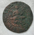 Cilician Ancient Armenia. King Hetoum I, 1226-1270 AD. Copper kardez. 22 mm.